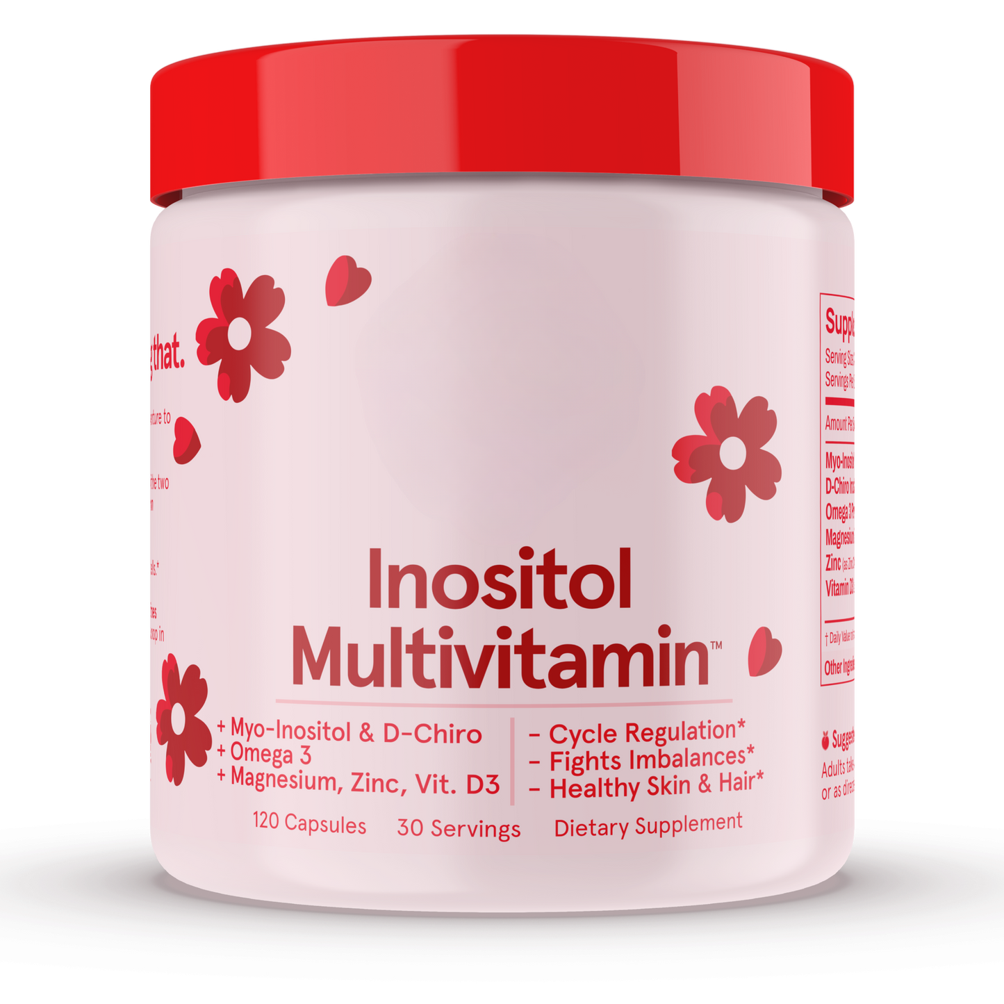 Inositol Multivitamin Bottle Front View