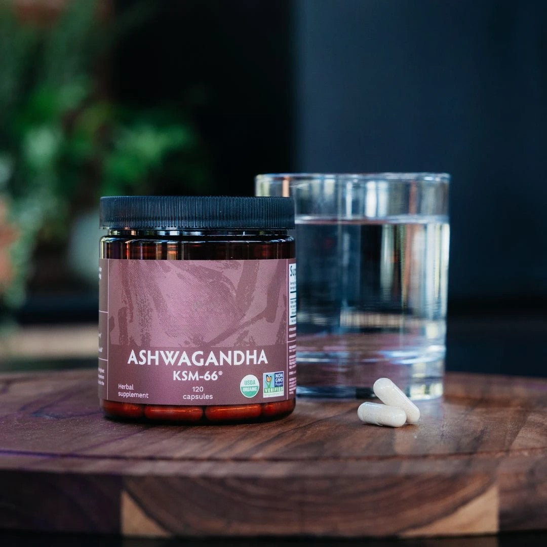 Full-spectrum Ashwagandha capsules 600mg