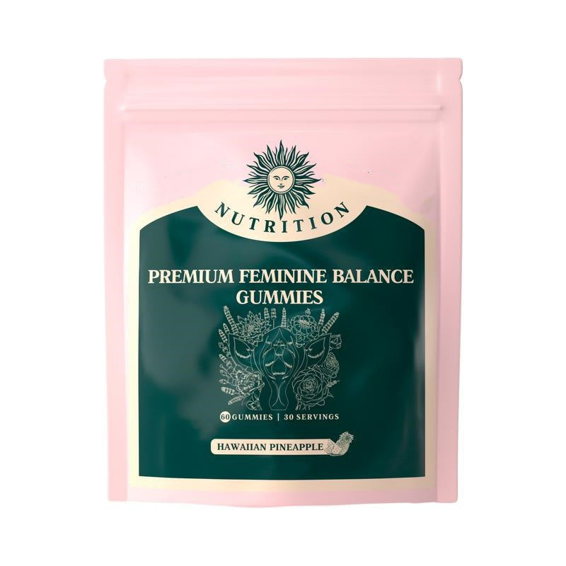 Feminine Balance Gummies – 60 Vegan Gummies Bottle