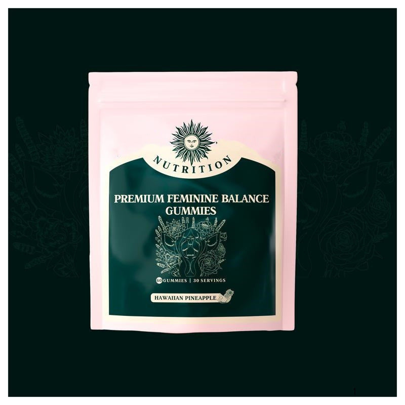 Feminine Balance Gummies – 60 Vegan Gummies Bottle