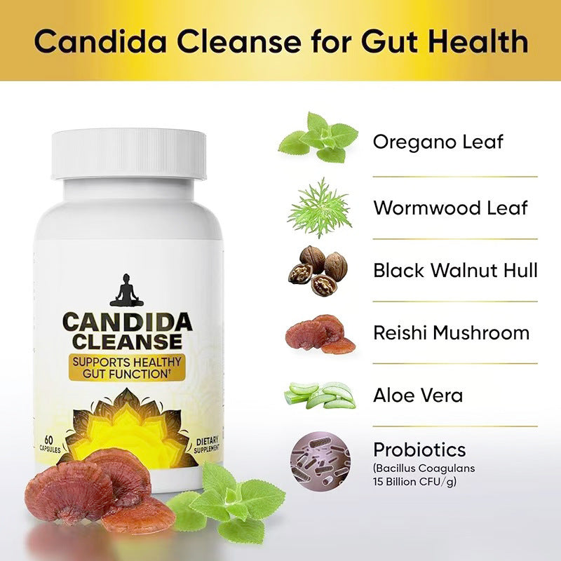 Candida Cleanse – Gut & Colon Support