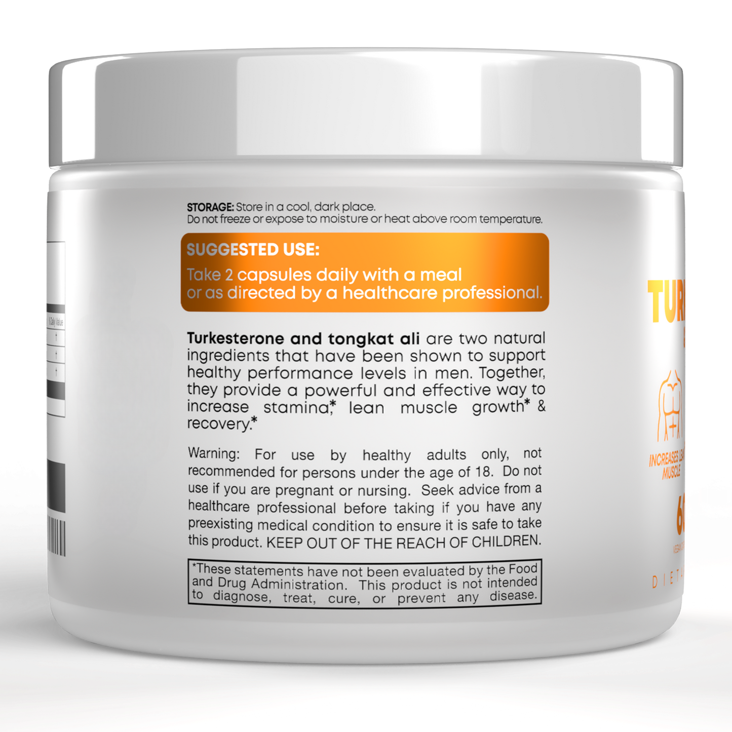 Turkesterone & Tongkat Ali Suggested Use