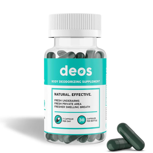 DEOS Internal Deodorant Supplement Bottle