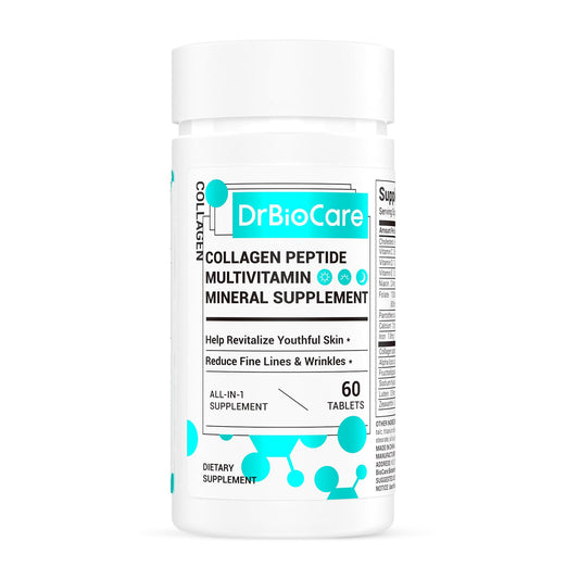 DrBioCare Collagen Multivitamin bottle front view