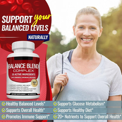 Natural Blood Sugar Support Formula