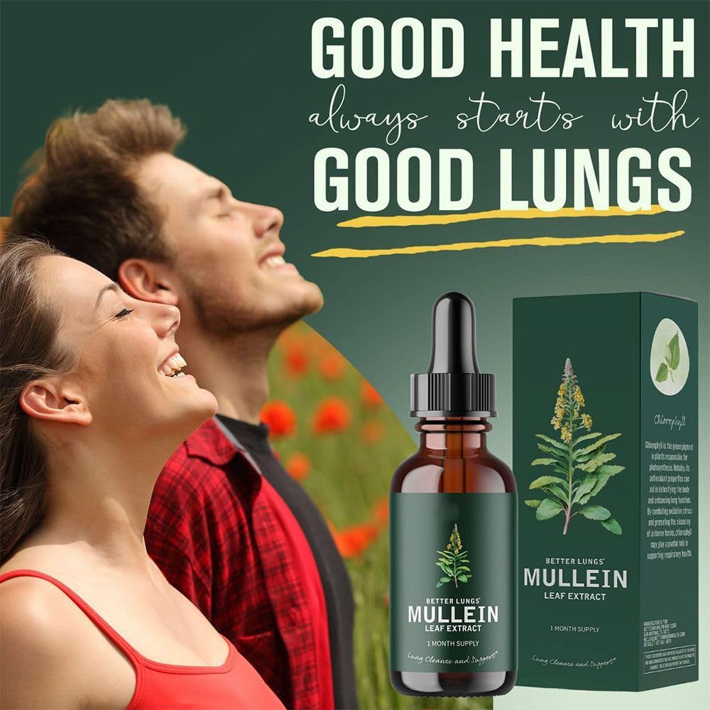 Mullein supplement drops – alcohol-free