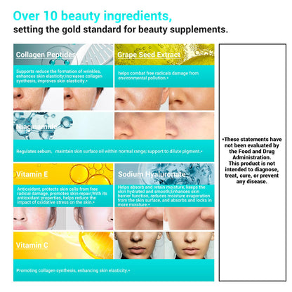 Vitamin and Mineral Collagen Blend Tablets

