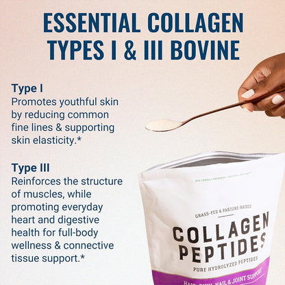 Hydrolyzed Collagen Peptides Powder for Daily Wellness Support