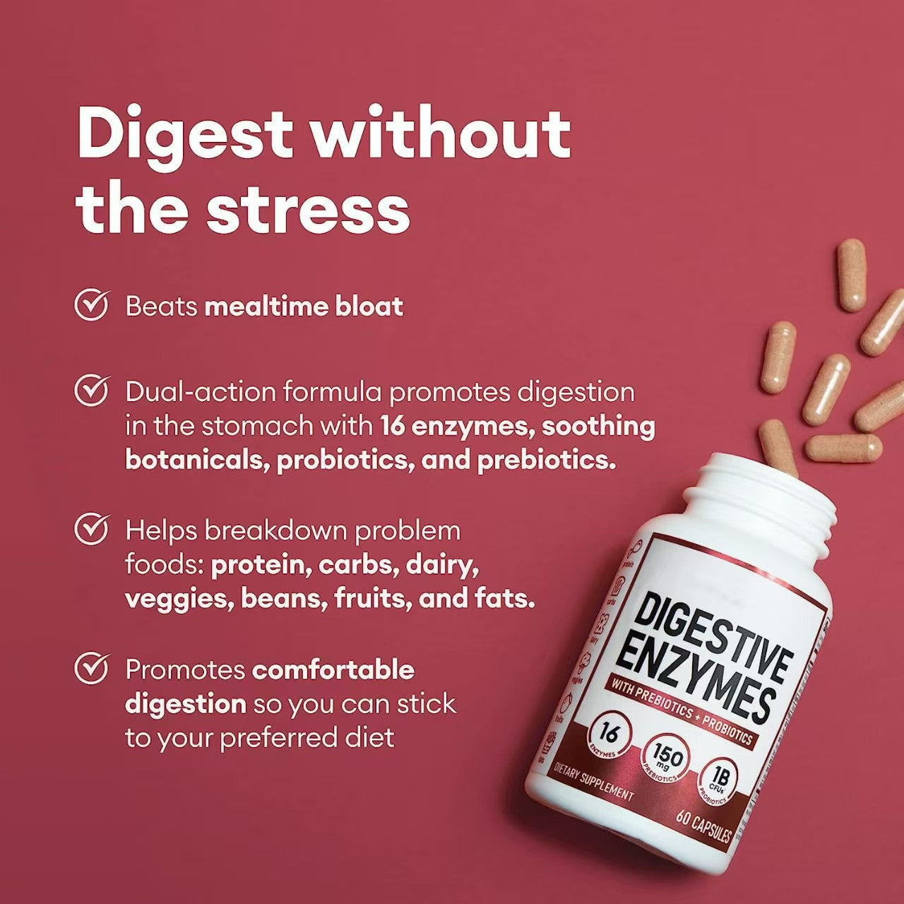 Digestive Enzyme Supplement for Gut Health