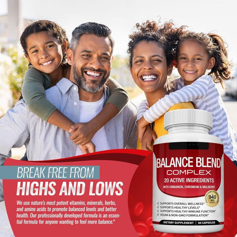 Herbal Blood Sugar Complex with Mulberry and Cinnamon