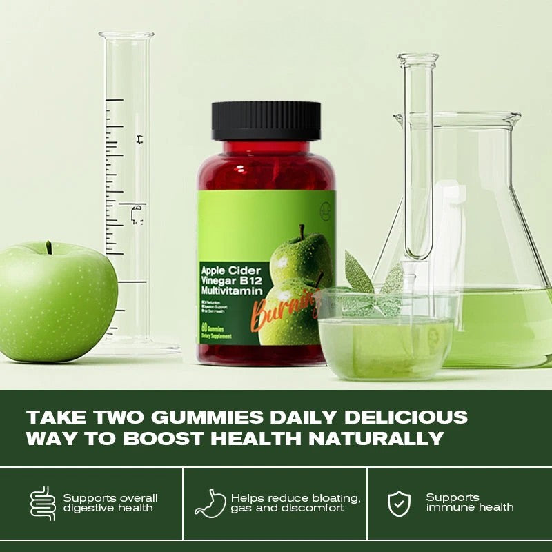 Non-GMO apple cider vinegar supplement gummies