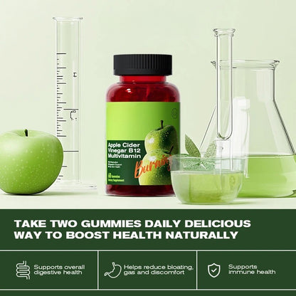 Non-GMO apple cider vinegar supplement gummies