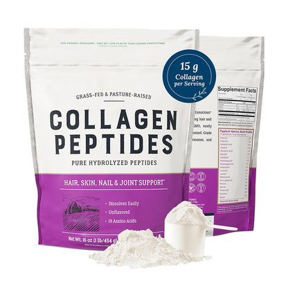 Hydrolyzed Collagen Peptides Powder for Daily Wellness Support