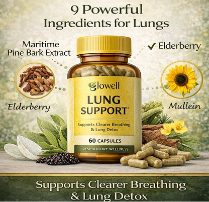 Mullein + Chlorophyll Supplement – Herbal Respiratory Support