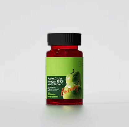 30-count gluten-free ACV gummies with Vitamin B12