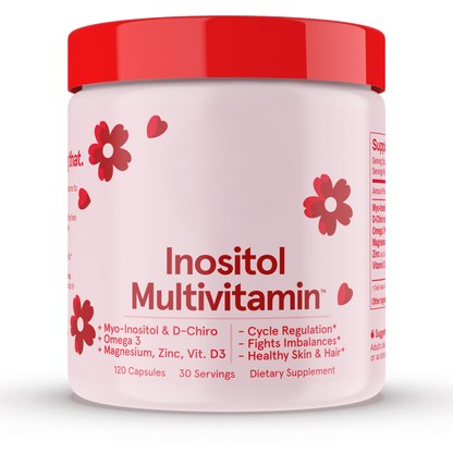 Inositol Multivitamin Bottle Front View