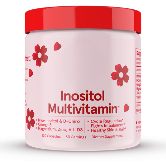 Inositol Multivitamin Bottle Front View