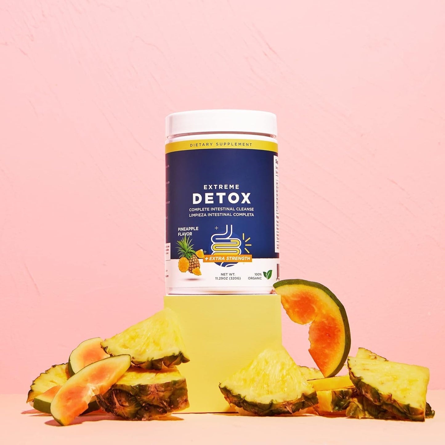 Pineapple Flavored Colon Cleanse Supplement