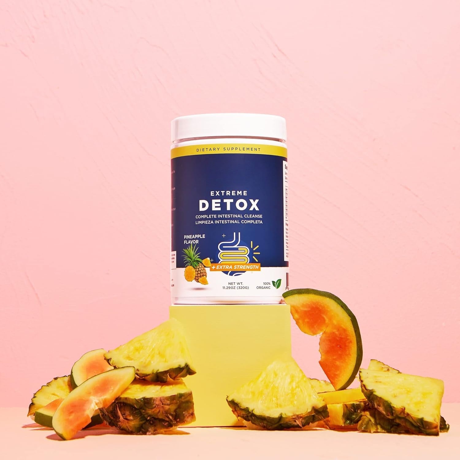 Pineapple Flavored Colon Cleanse Supplement