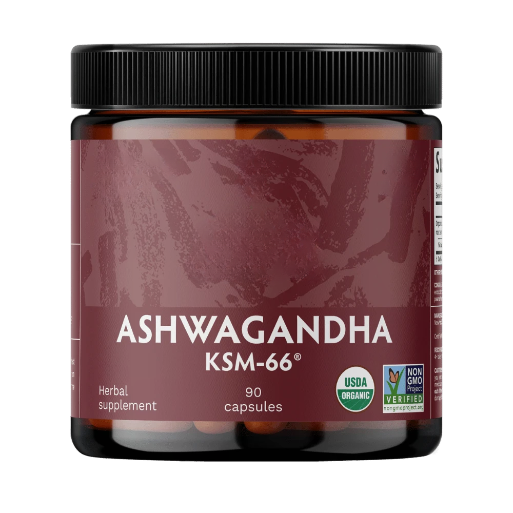 Non-GMO Ashwagandha root extract capsules 90 count