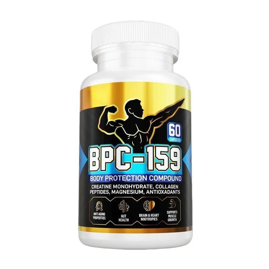 BPC‑159 Peptide Capsules bottle with label