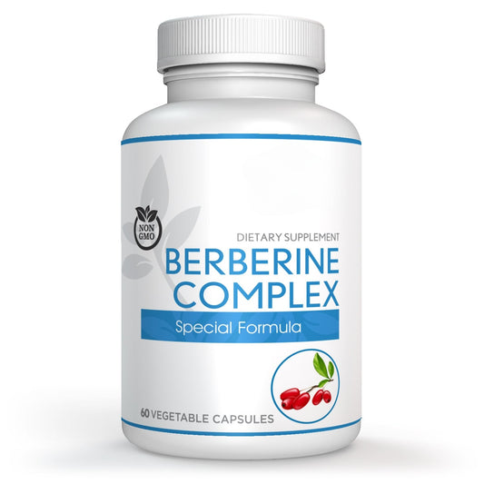 Berberine Complex 500mg Bottle