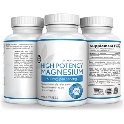 Berberine Complex Non-GMO 500mg Bottle views