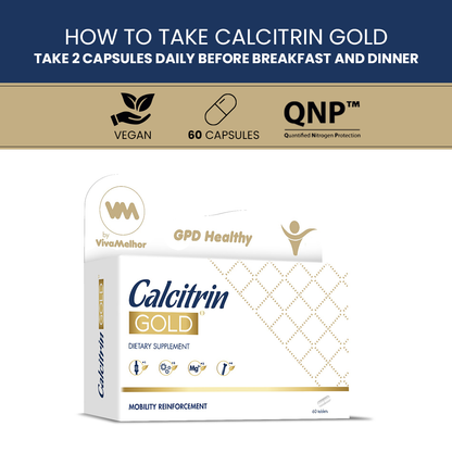 Calcitrin Gold with Calcium, Glucosamine, and Chondroitin