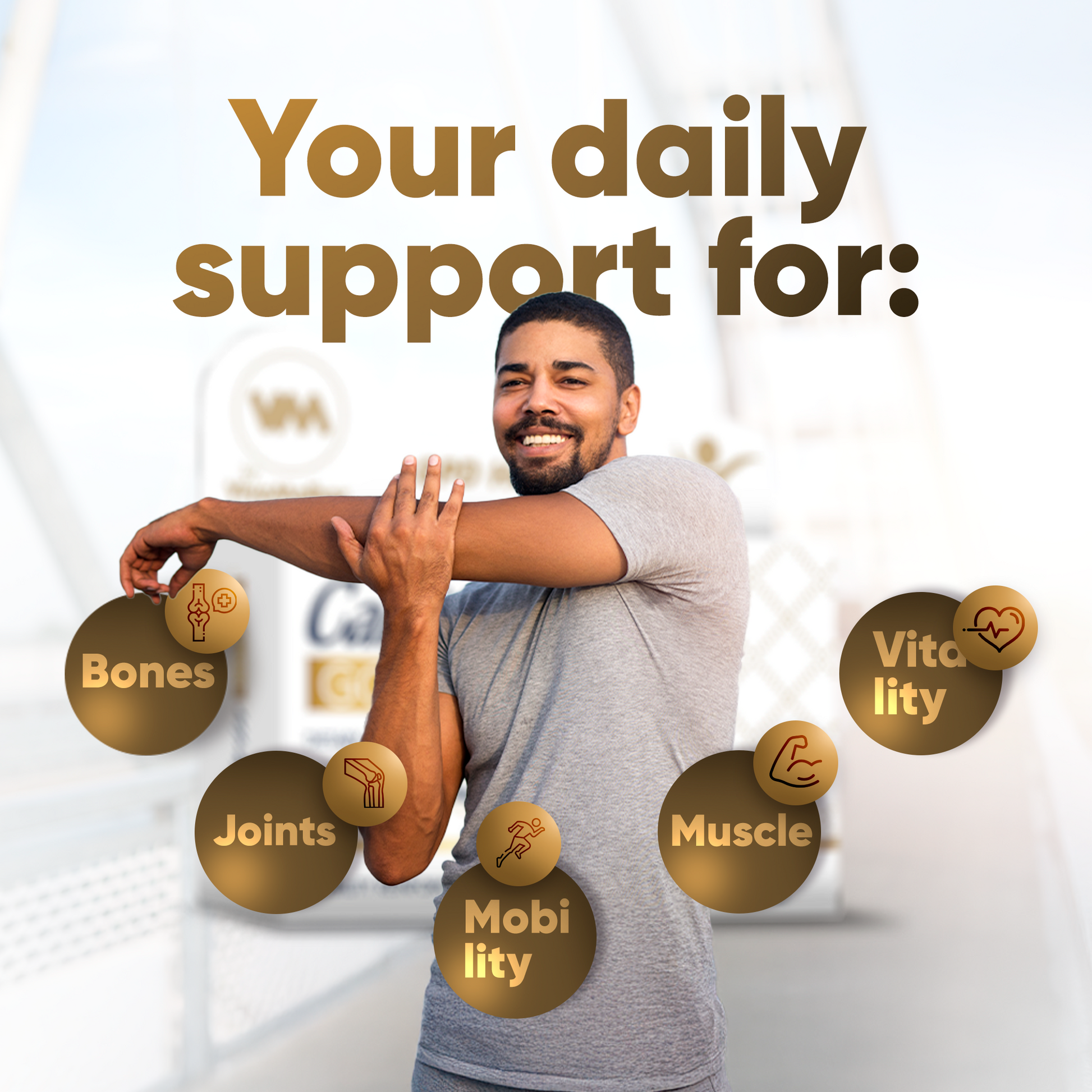Calcitrin Gold Tablets with Vitamin D and Magnesium