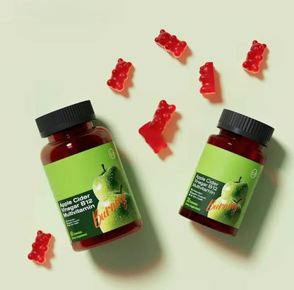 Vegan apple cider vinegar gummies with Vitamin B12