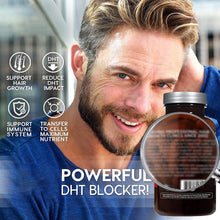 DHT blocker capsules for daily hair and immune routine