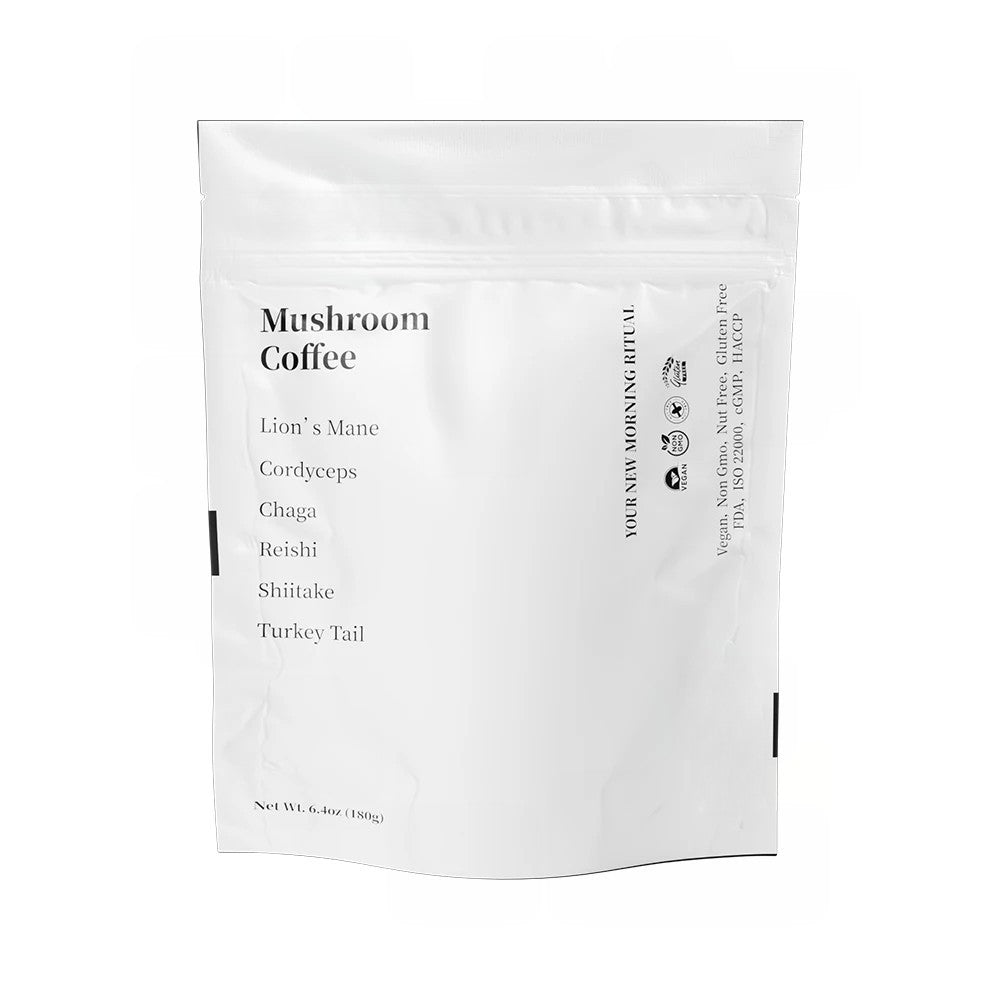 Mushroom Boost 10-mushroom organic powder bag 30-serving functional mushroom