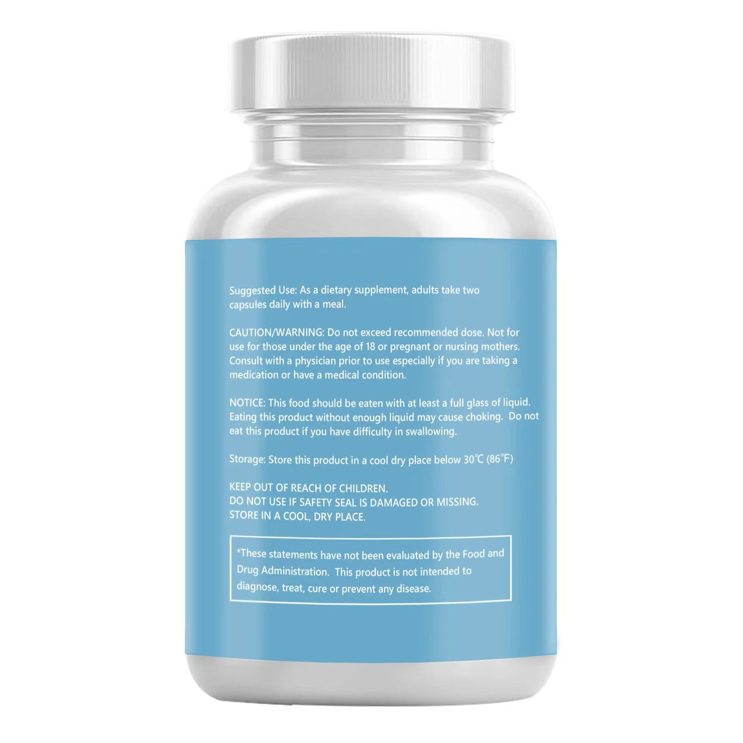 15-Day Colon Cleanse supplement bottle back view