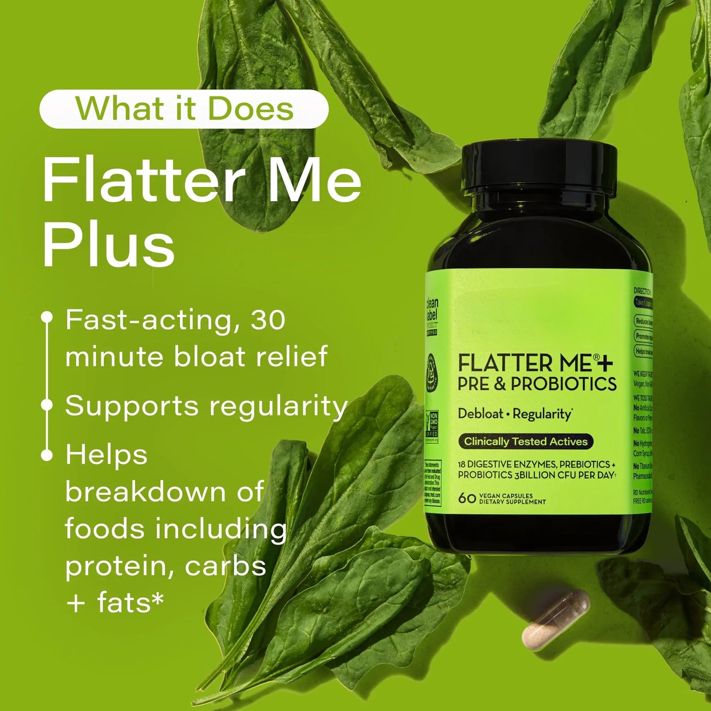 Non‑GMO gluten‑free digestive support formula