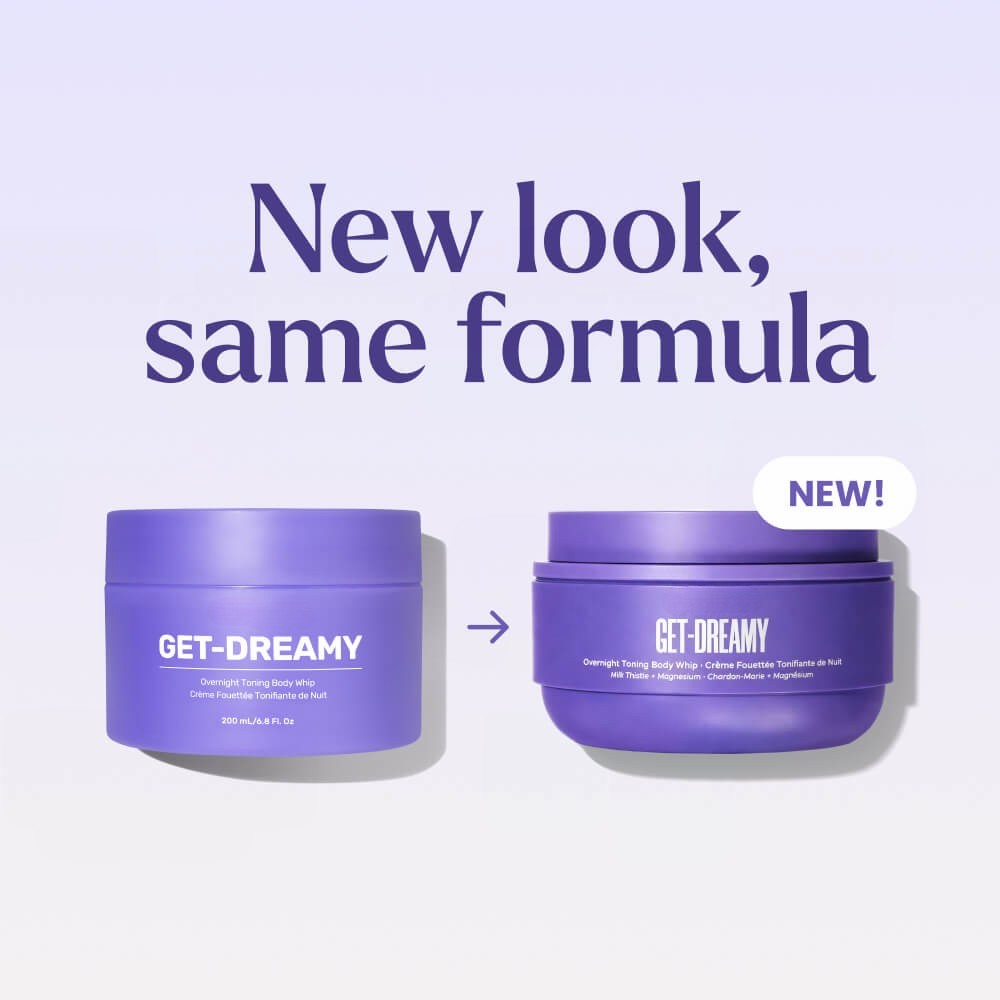 GET-DREAMY Overnight Toning Body Whip 200 mL jar