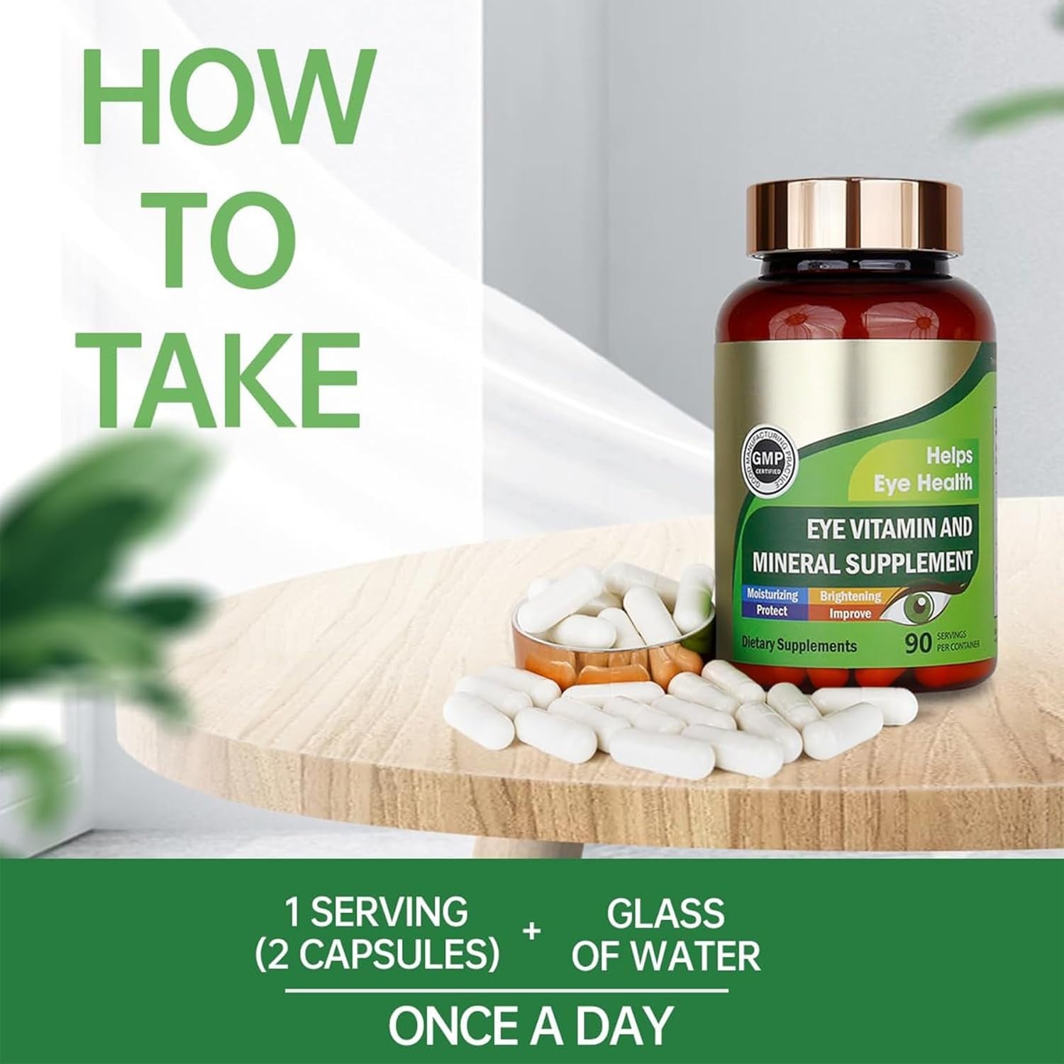  Eye Care Tablets with Vitamins C & E