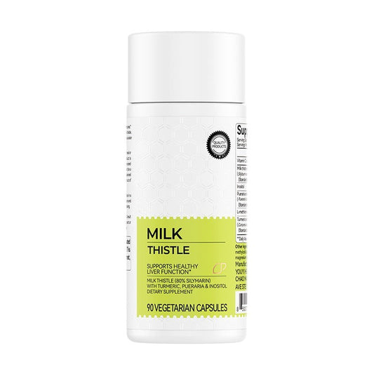 Milk Thistle Bottle – 90 Capsules