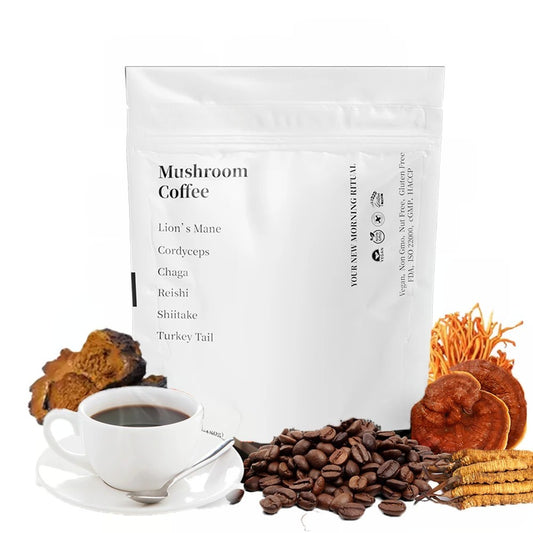 Mushroom Boost 10-mushroom organic powder bag