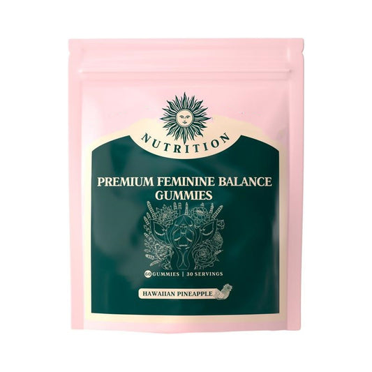 Feminine Balance Gummies – 60 Vegan Gummies Bottle