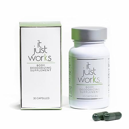 It Just Works Internal Body Deodorizer Bottle Front View