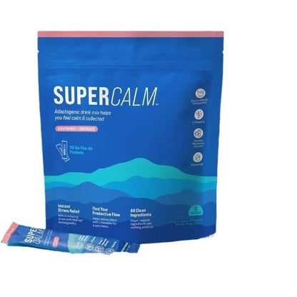 Supercalm Supplement Powder – Front Packaging View

