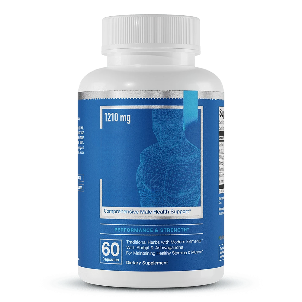 Male Health Formula Bottle Front