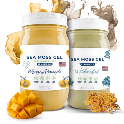 Natural Irish Sea Moss Gel Supplement 