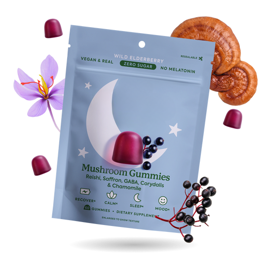 Mushroom Gummies 60 ct pouch