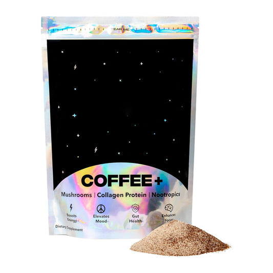 Mushroom coffee alternative 30 servings container