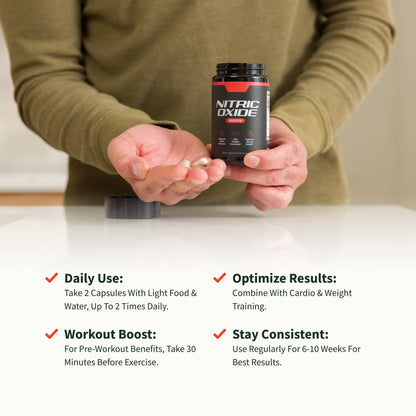 Fitness Supplement for Enhanced Blood Flow and Endurance