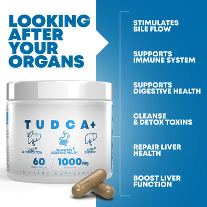 Non-GMO TUDCA supplement High-potency bile acid support supplement