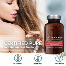 Plant-based supplement with Saw Palmetto and antioxidants Natural hair support capsules with Green Tea extract