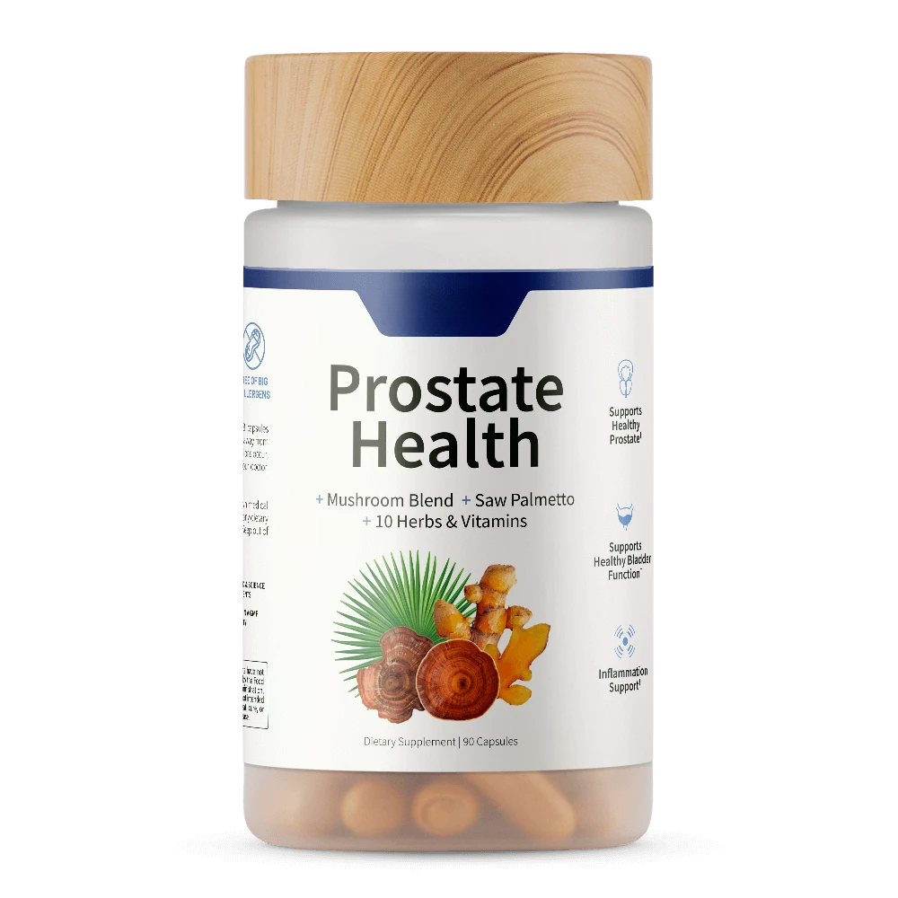 Prostate Health bottle front view

