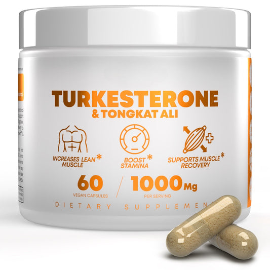 Turkesterone & Tongkat Ali 60 Vegan Capsules